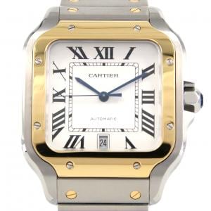 カルティエ サントス･ドゥ･カルティエLM コンビ W2SA0009 SSxYG 自動巻