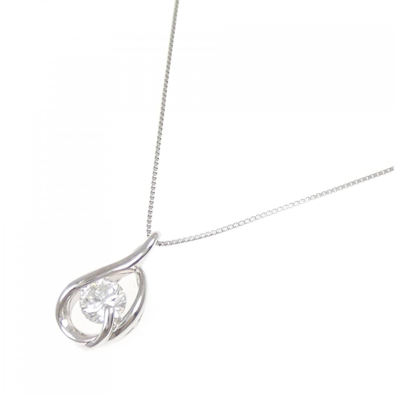 PT900/PT850 ダイヤモンド ネックレス 0.433CT