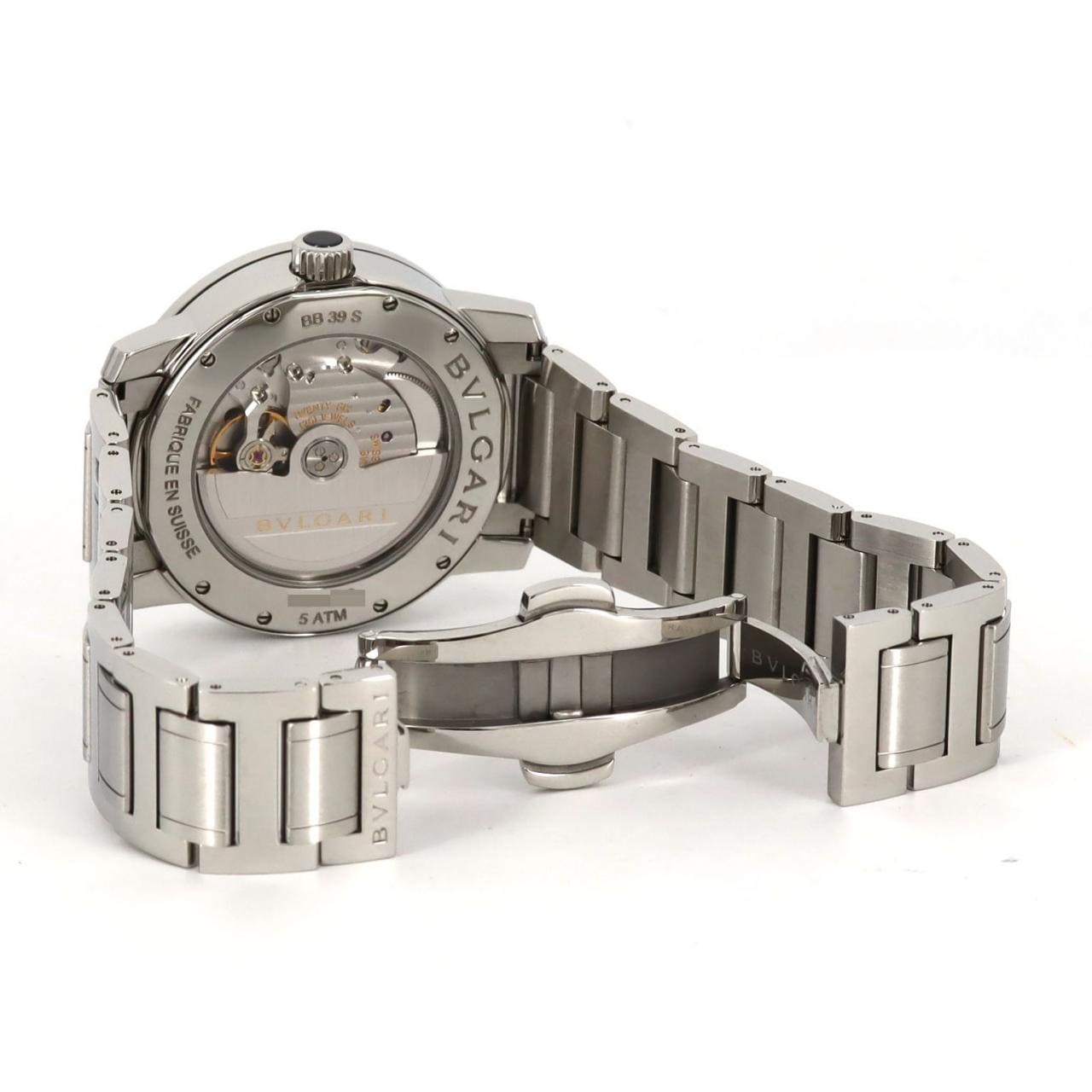 BVLGARI BVLGARI BVLGARI Solo Tempo BB39S/BB39WSSD SS Automatic