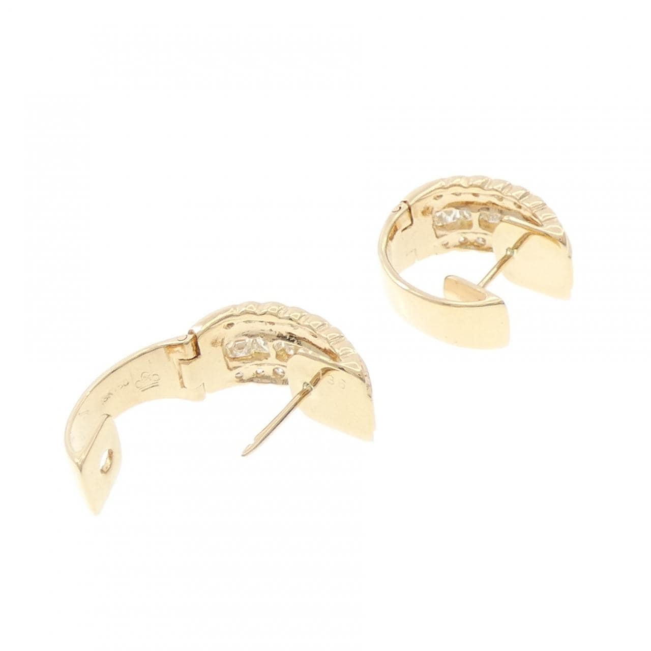 750YG ダイヤモンド ピアス 1.36CT