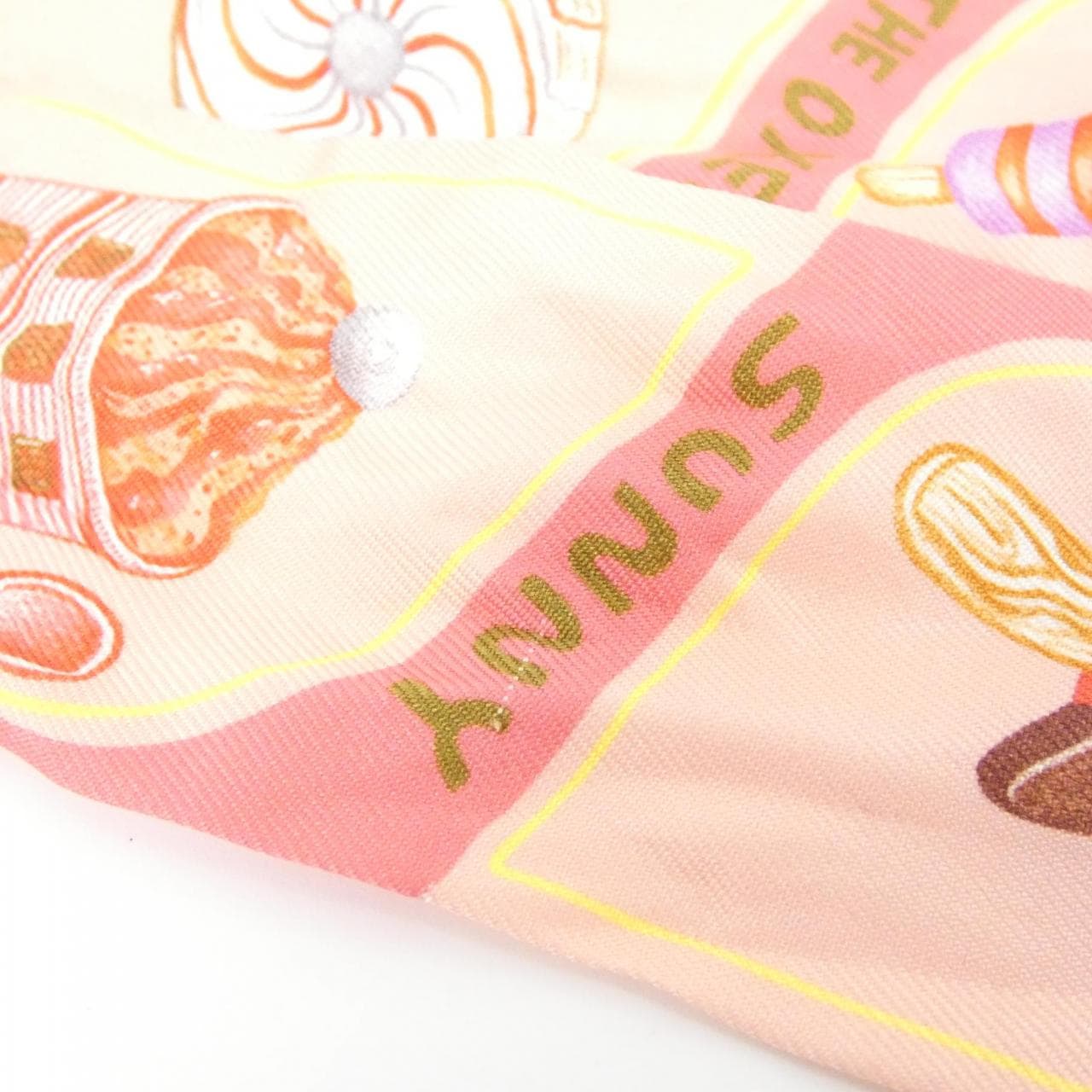 エルメス FUNNY ICE CREME ツイリー 064109S スカーフ