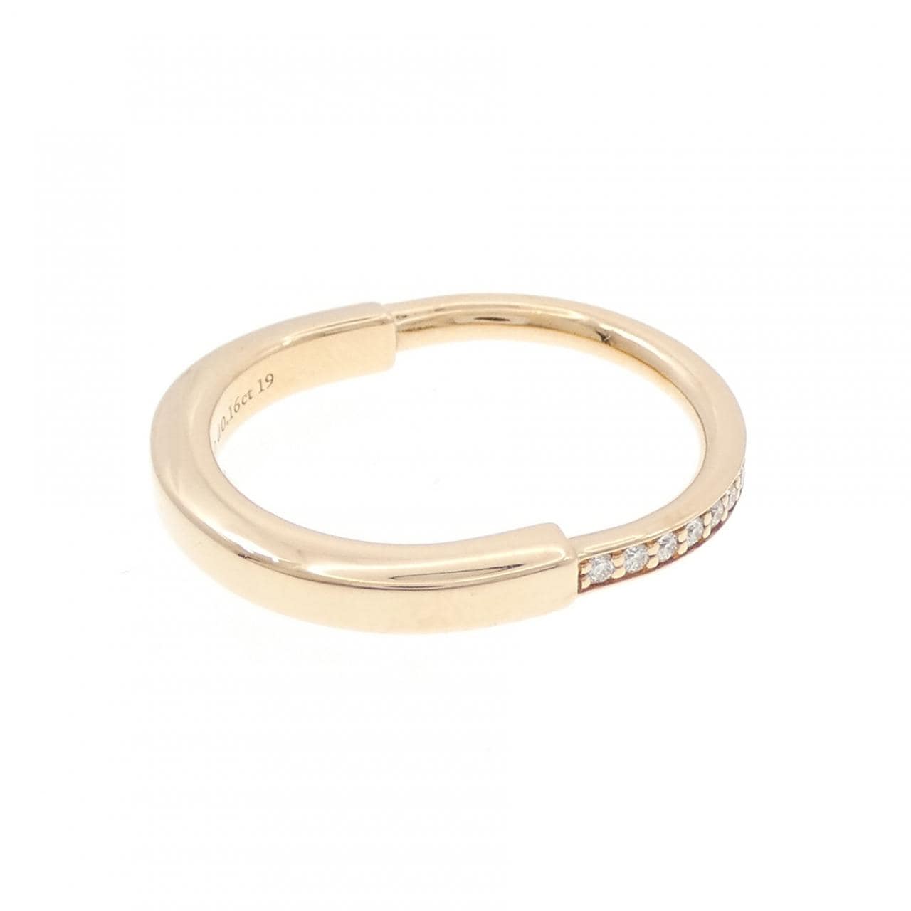 ティファニー ロック リング 0.16CT