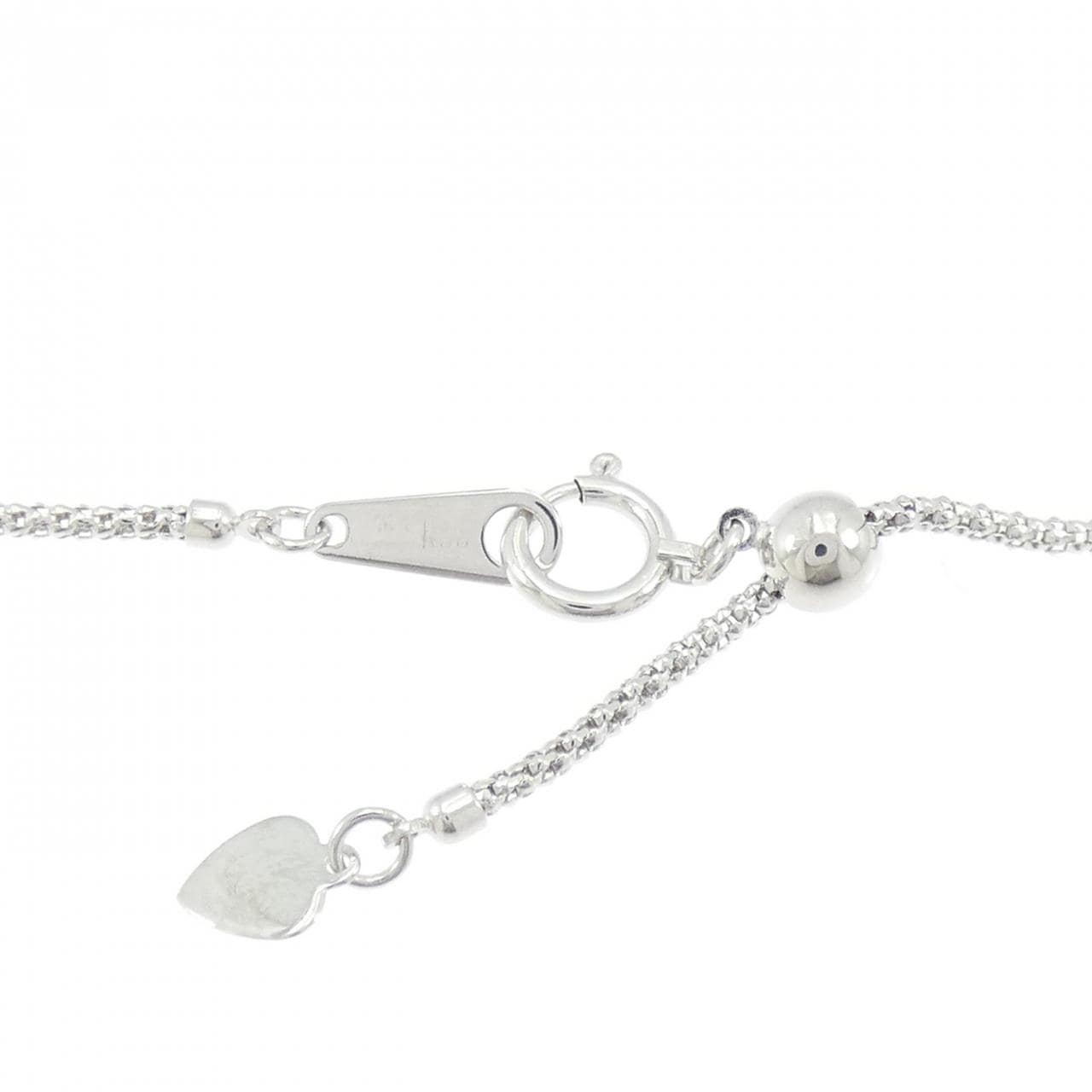 K18WG ダイヤモンド ネックレス 1.20CT
