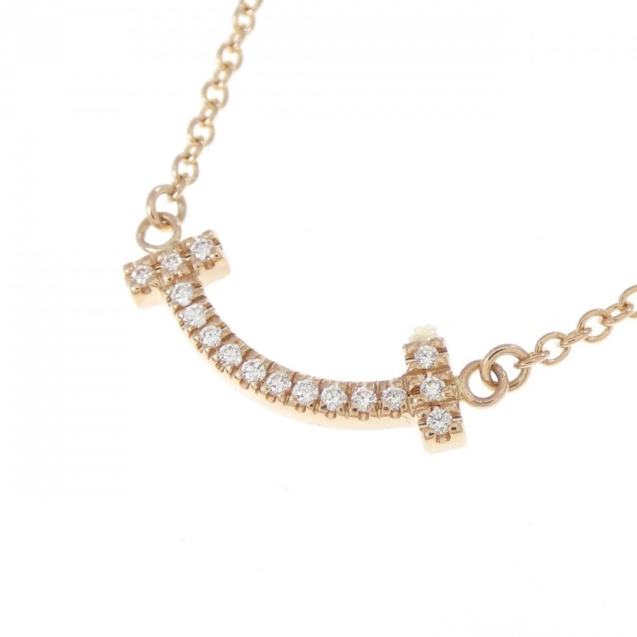 ティファニー Tスマイル ミニ ネックレス