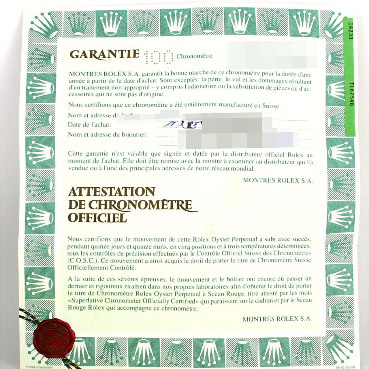 ロレックス デイトジャスト 16233G SSxYG 自動巻 T番