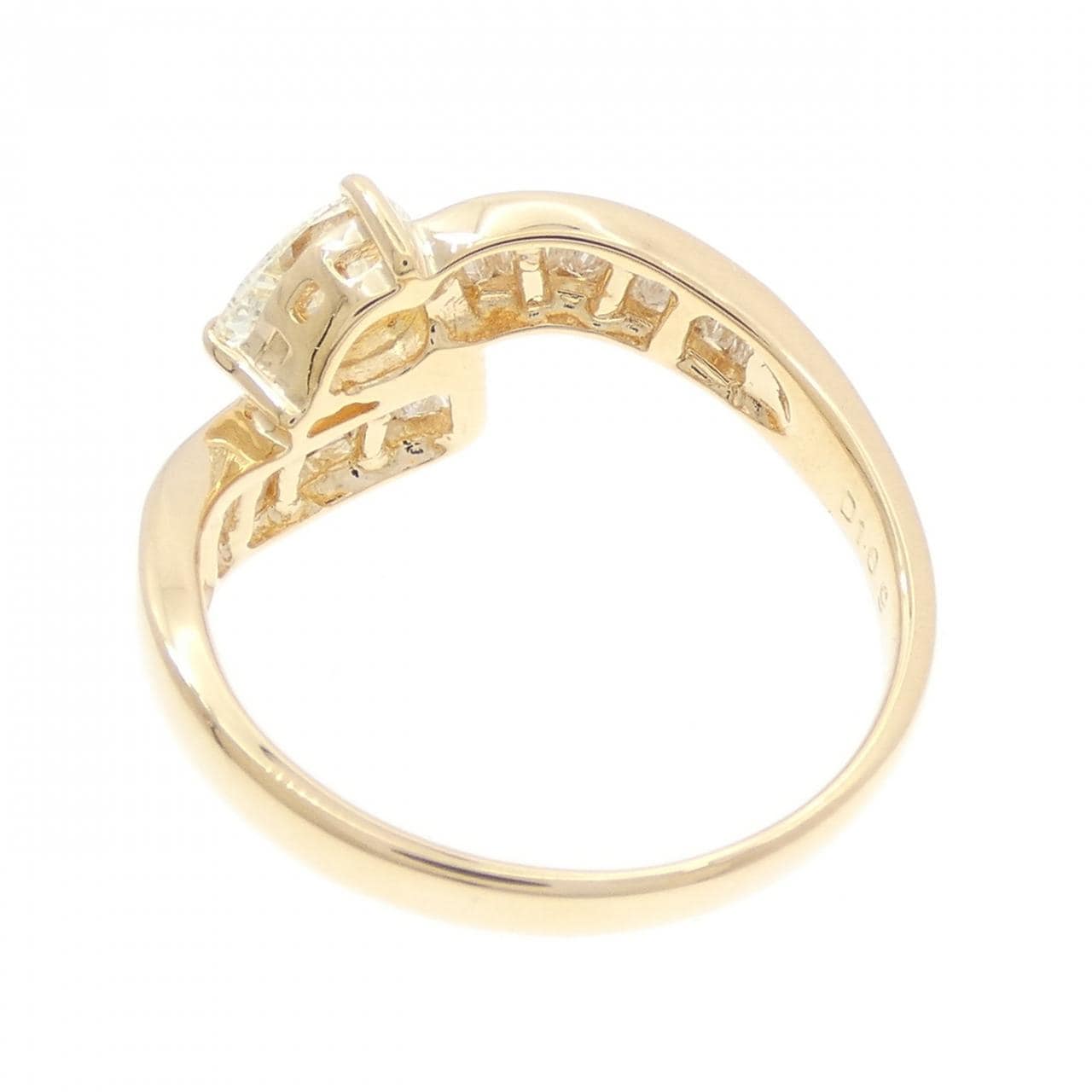 K18YG ダイヤモンド リング 1.09CT