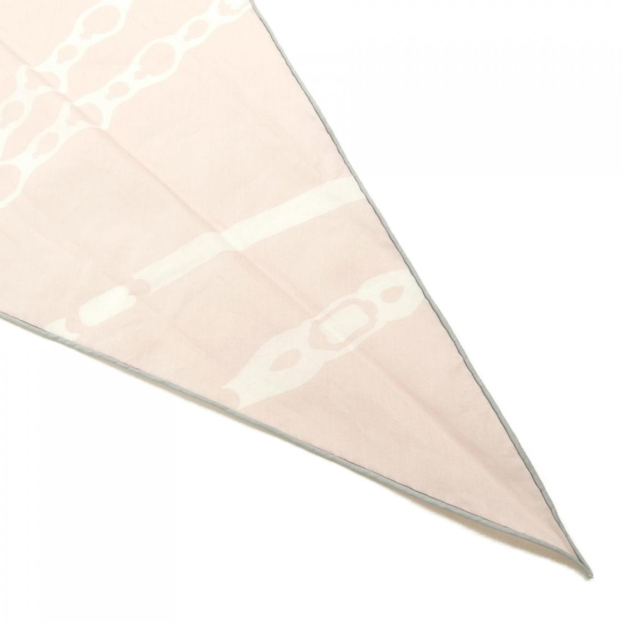 エルメス HERMES HARNAIS DE COUR 434223T ロザンジュ コットン ショール