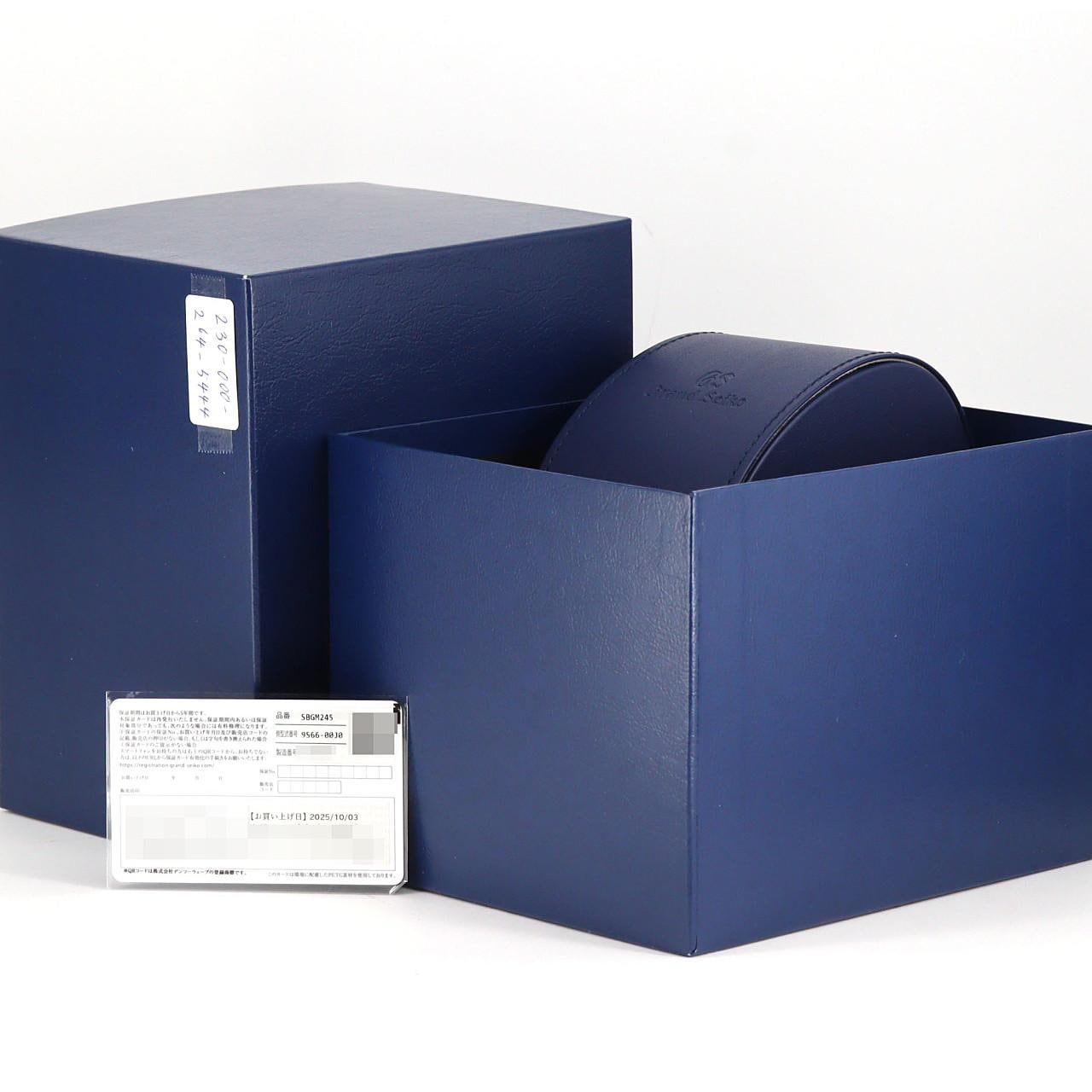 セイコー グランドセイコー･スポーツコレクション GMT 9S66-00J0/SBGM245 SS 自動巻