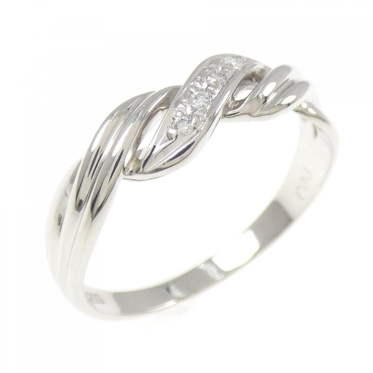 PT900钻石戒指0.03克拉