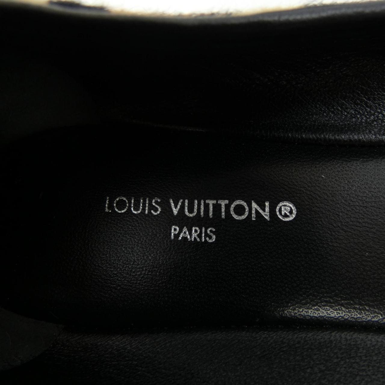 ルイヴィトン LOUIS VUITTON レオパードプリント ポピ･ライン フラットシューズ