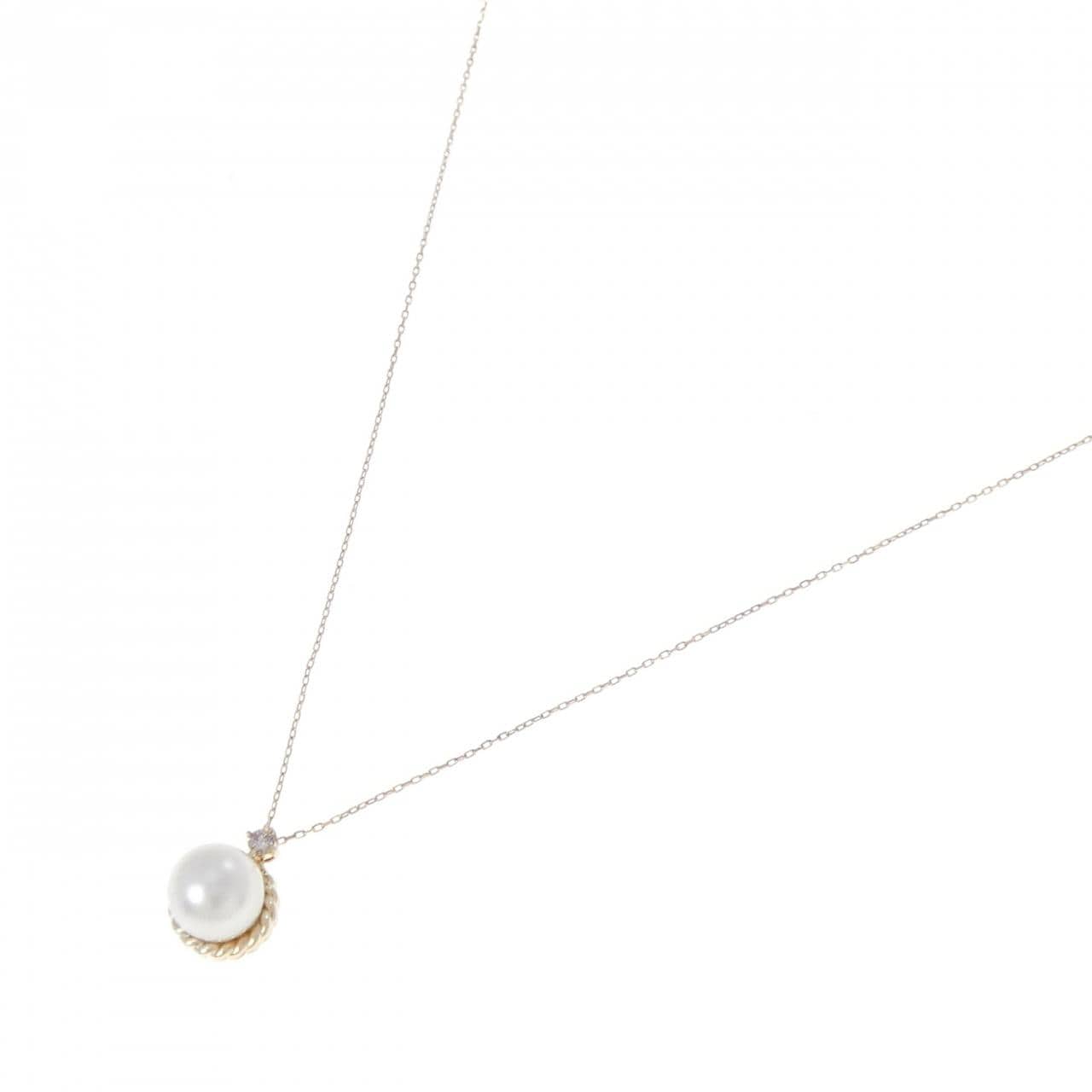 K10YG アコヤパール ネックレス 7.2mm