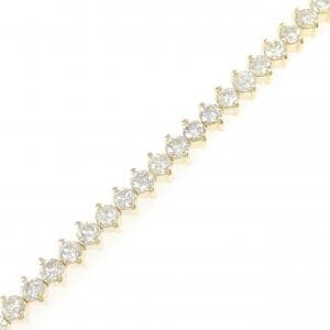 K18YG ダイヤモンド ブレスレット 5.00CT