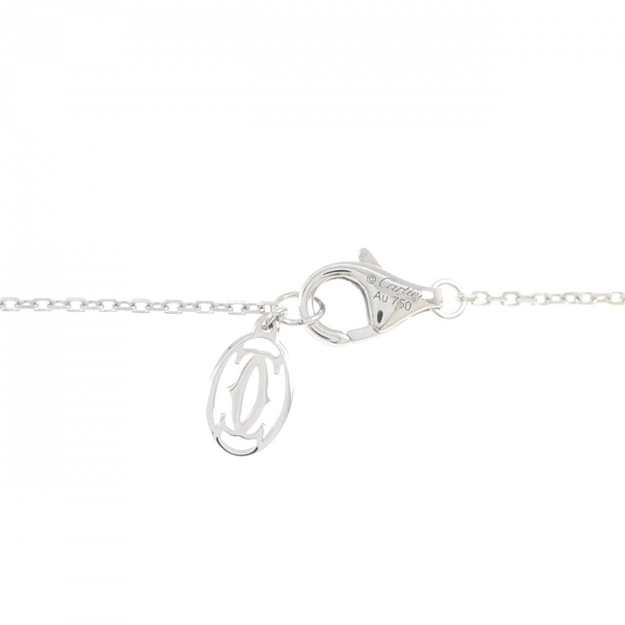 カルティエ ダイヤモンド ネックレス 0.28CT E VVS1 3EXT
