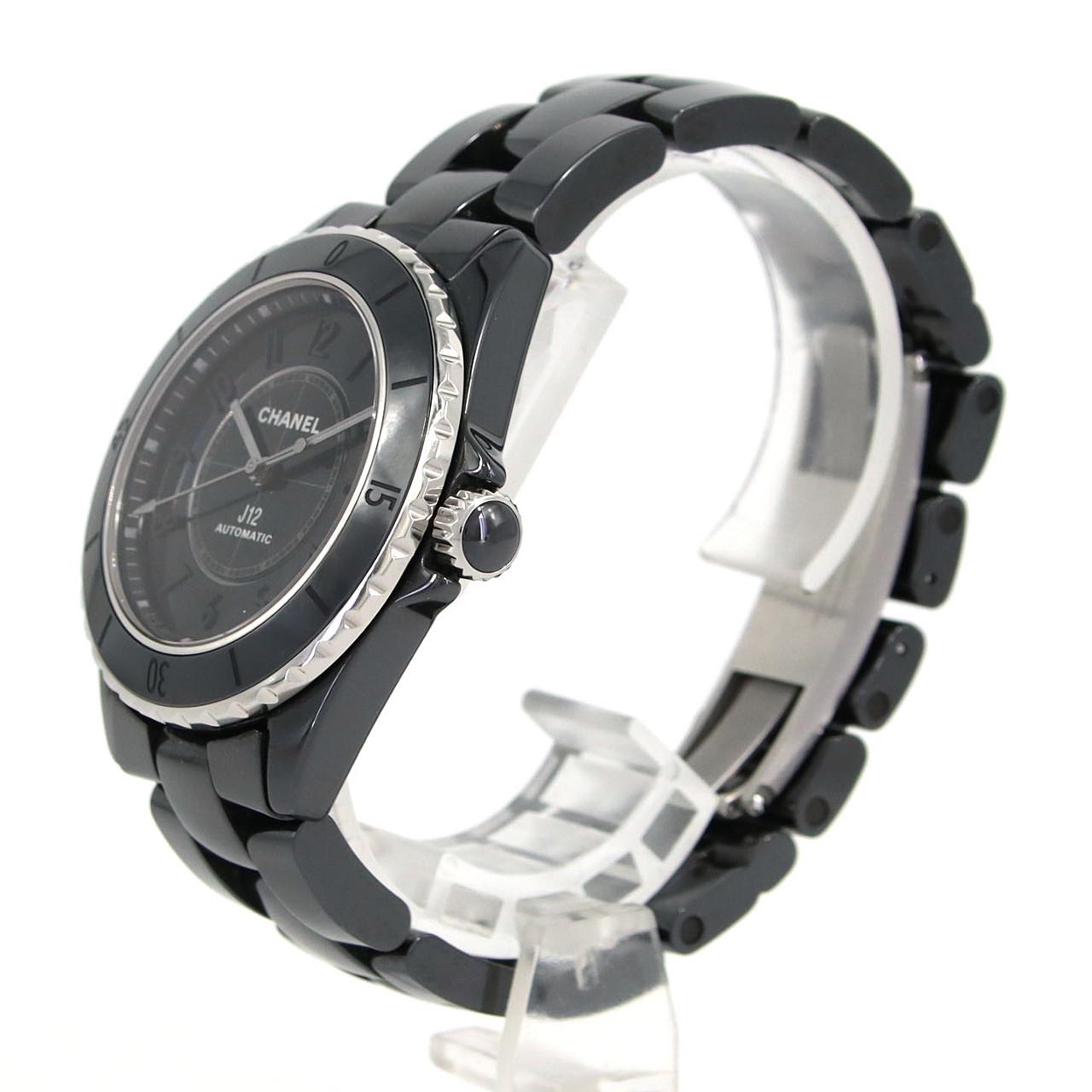 シャネル J12ファントムキャリバー12.1 38mmセラミック H6185 セラミック 自動巻
