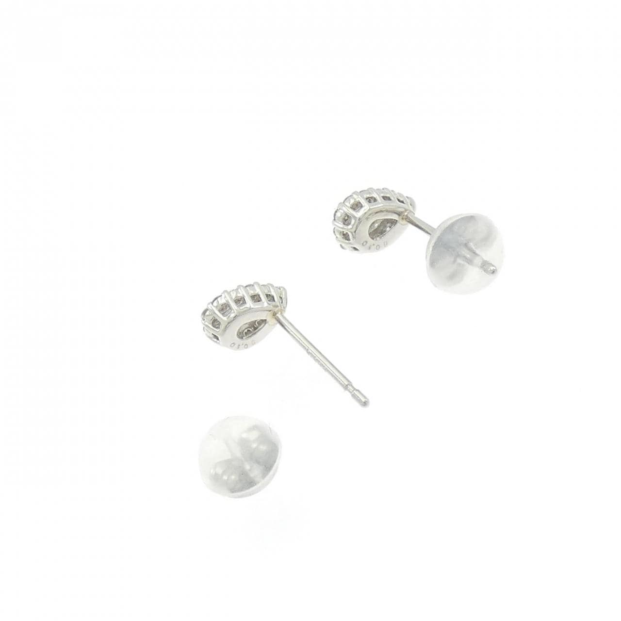 【新品】PT900 ダイヤモンド ピアス 0.20CT