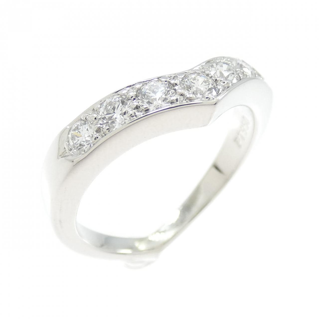 ティファニー Vバンド リング