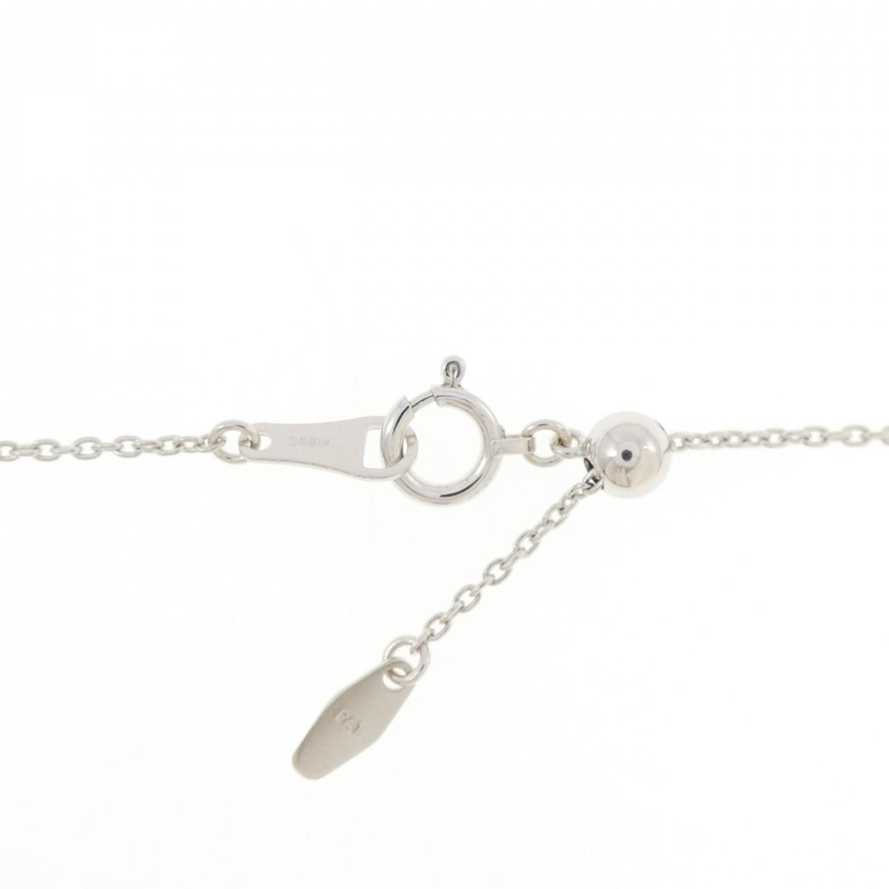 K18WG ダイヤモンド ネックレス 0.50CT