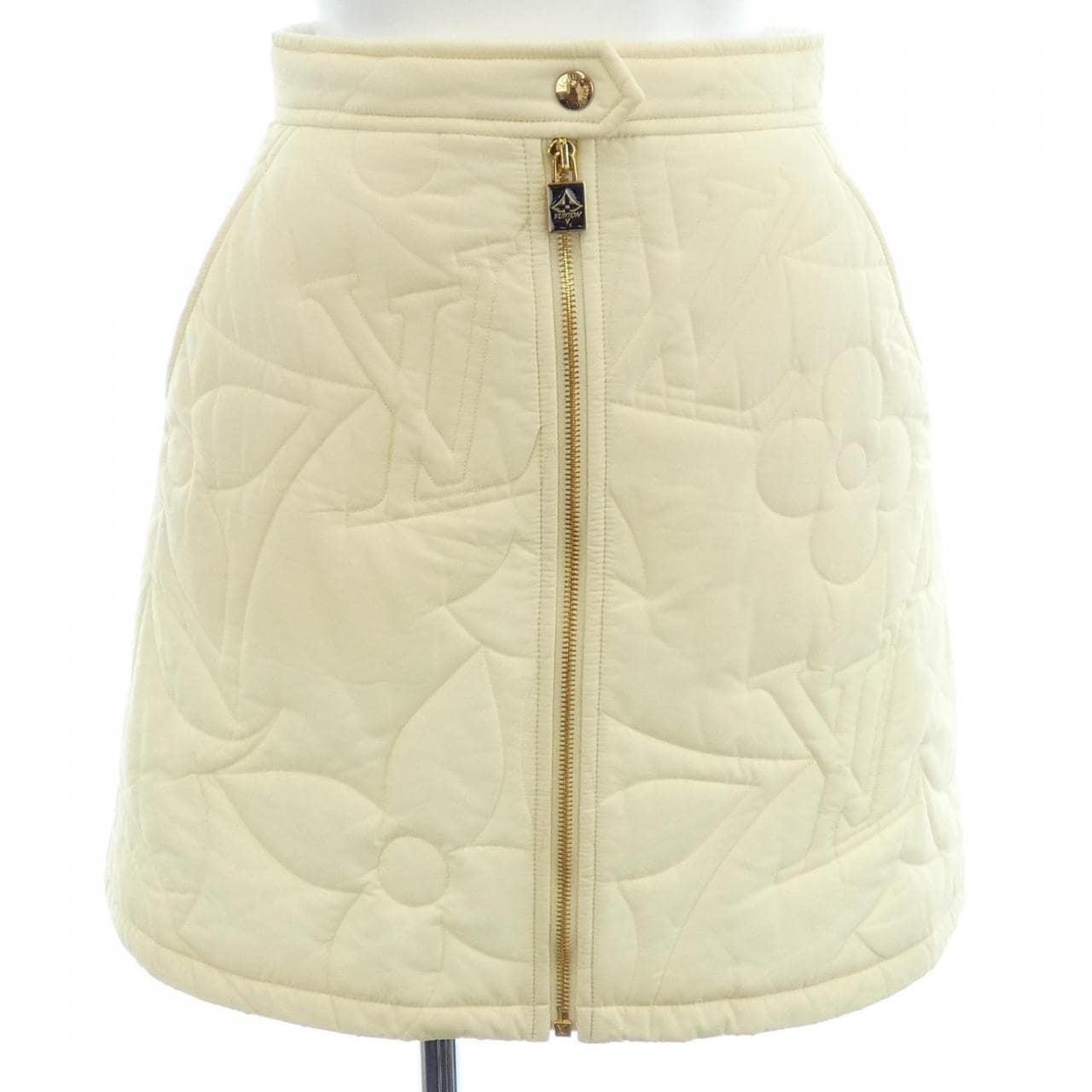 ルイヴィトン LOUIS VUITTON キルテッドモノグラム FOSK06RX3 スカート