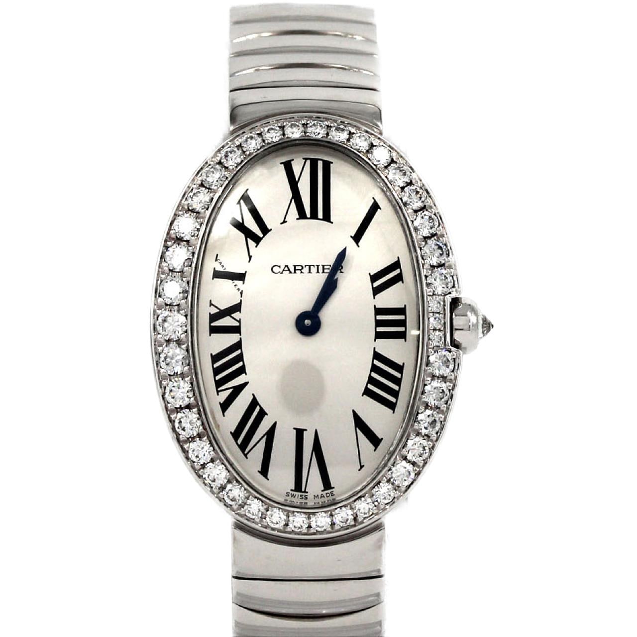 カルティエ ベニュワールSM WG/D WB520006 WG クォーツ