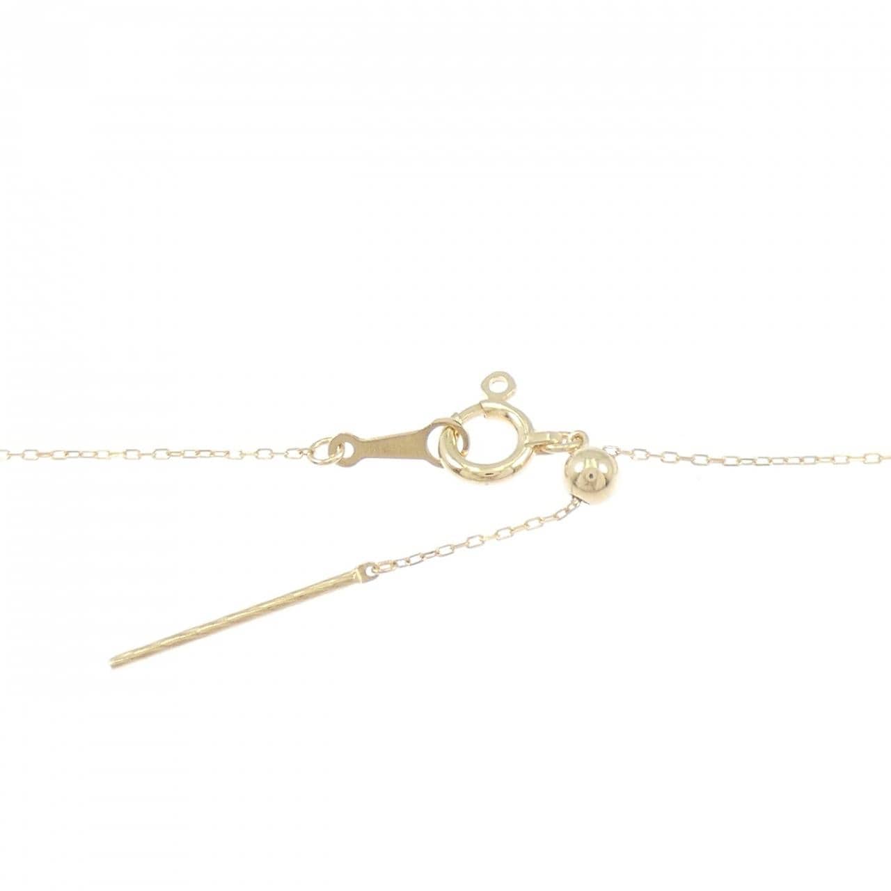 K18YG スフェーン ネックレス 0.23CT