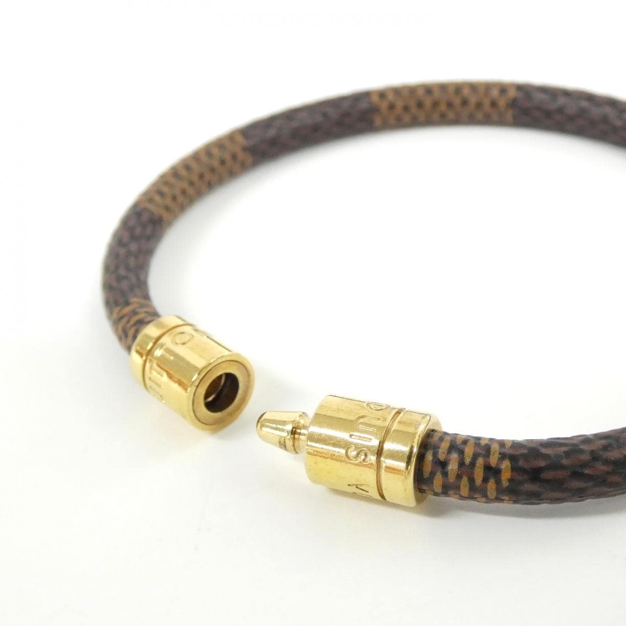 ルイヴィトン ダミエ ブラスレ キープイット M6608F ブレスレット