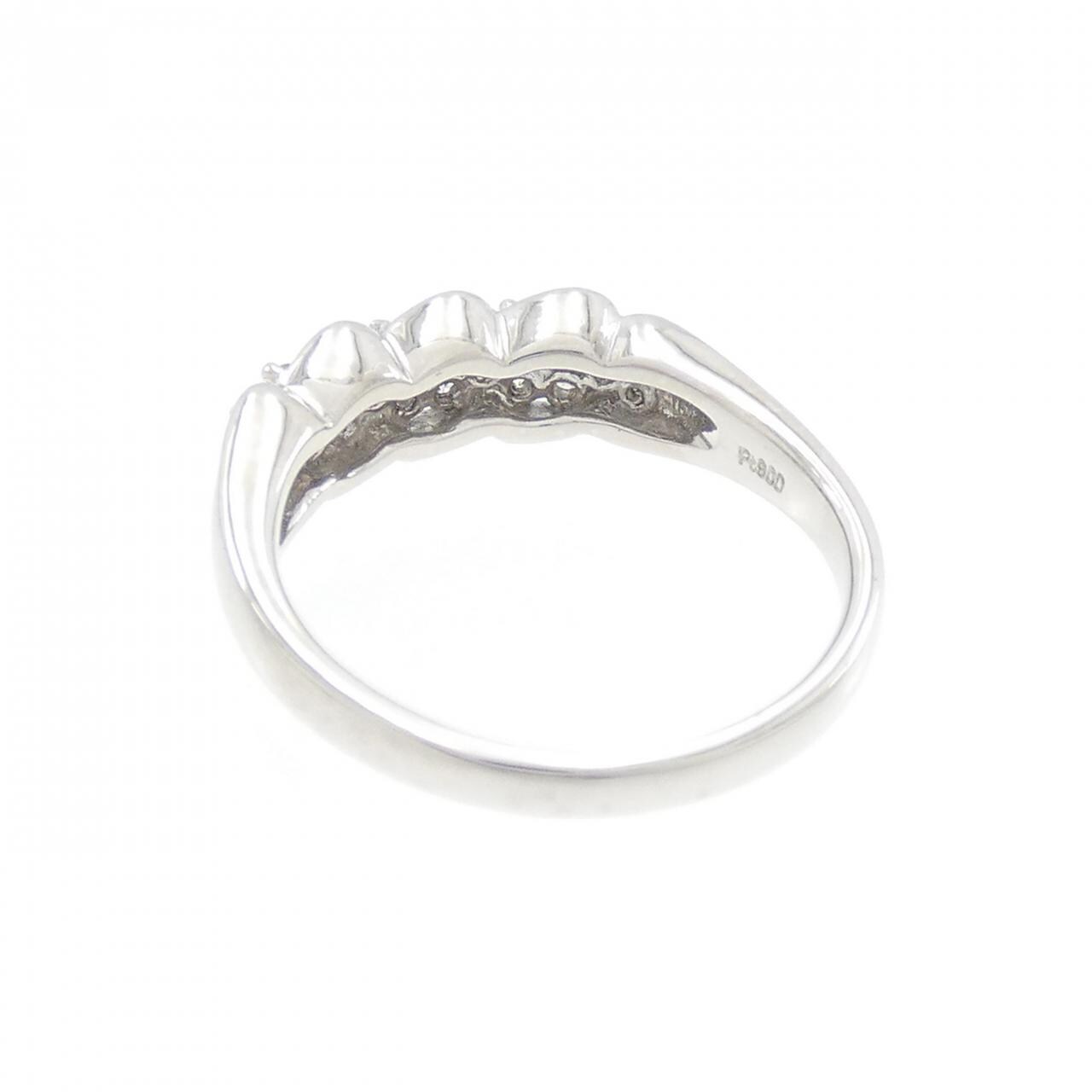 PT フラワー ダイヤモンド リング 0.27CT