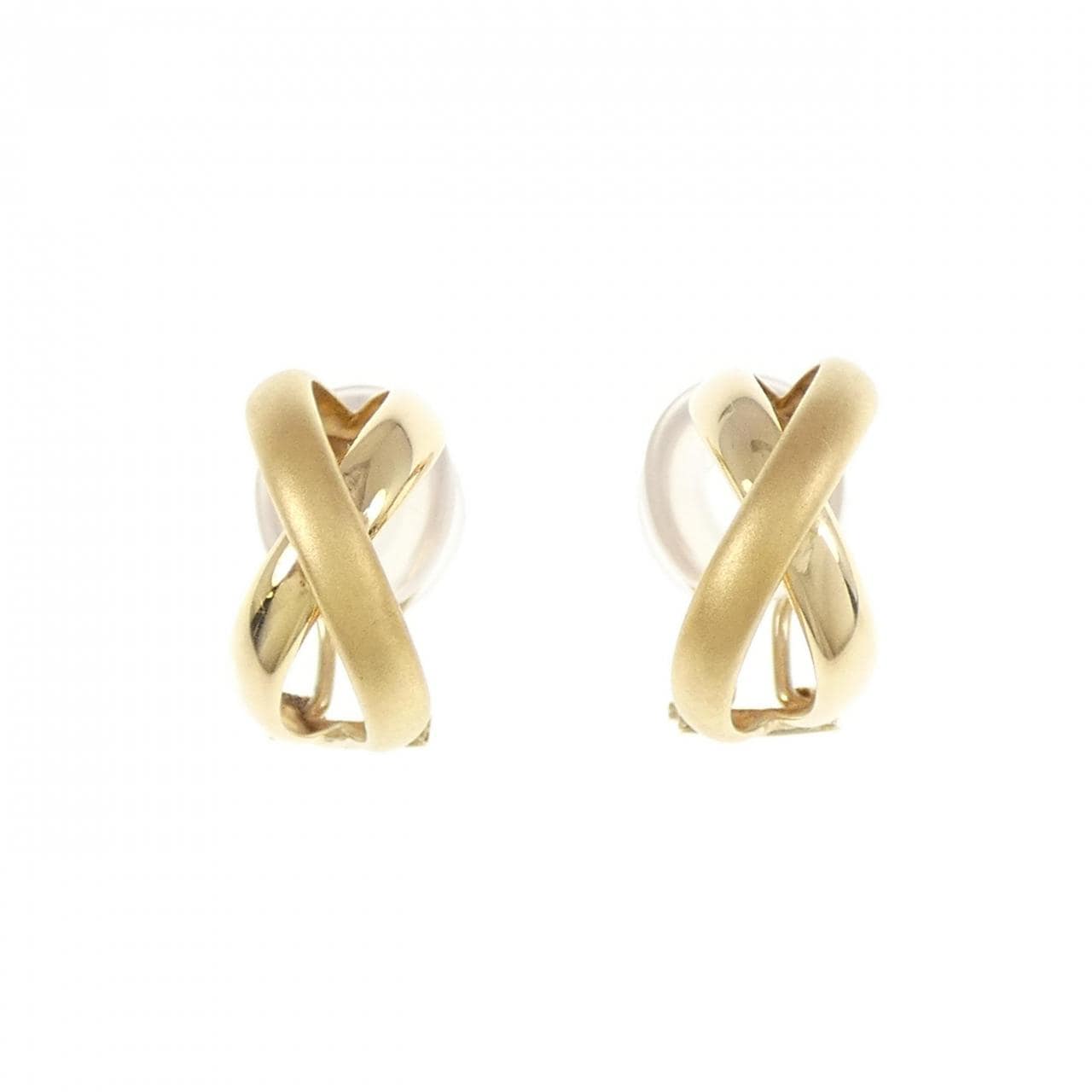 K18YG earrings