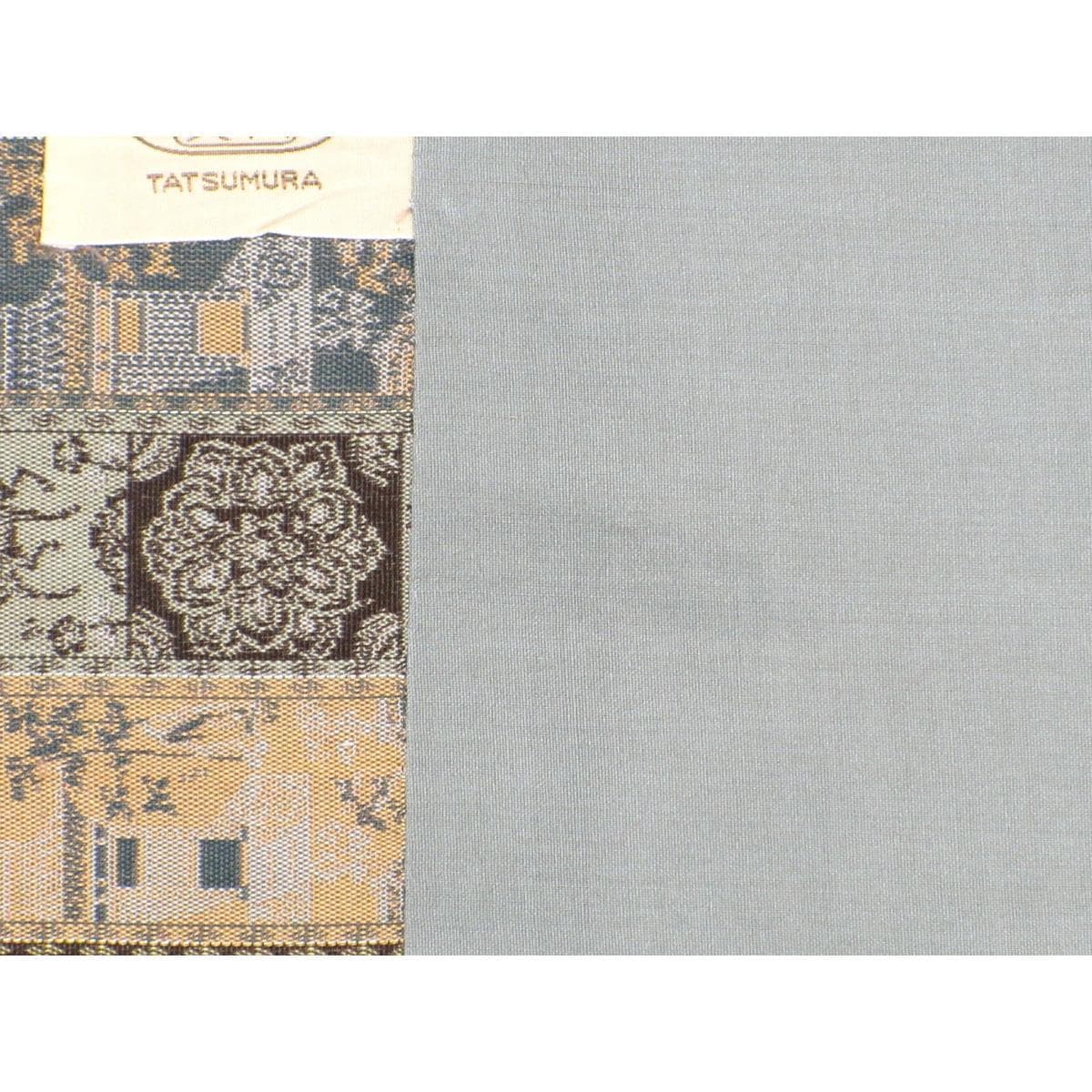 名古屋帯　龍村美術織物　開き名古屋　全通柄