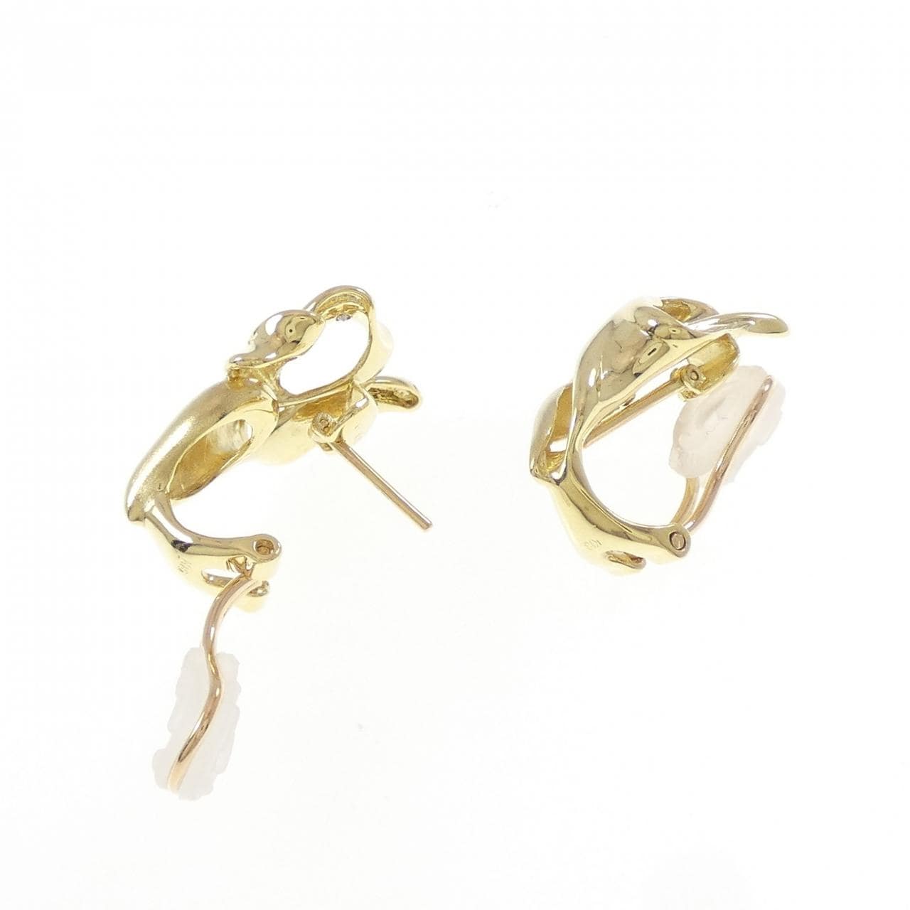 K18YG ダイヤモンド ピアス/イヤリング 0.10CT