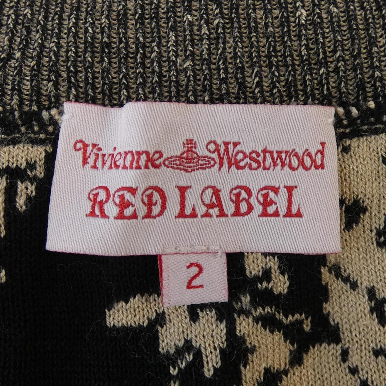 ヴィヴィアンウエストウッドレッド Vivienne Westwood RED LABEL ニット