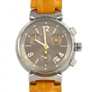 ルイヴィトン タンブールクロノ Q1322 SS クォーツ