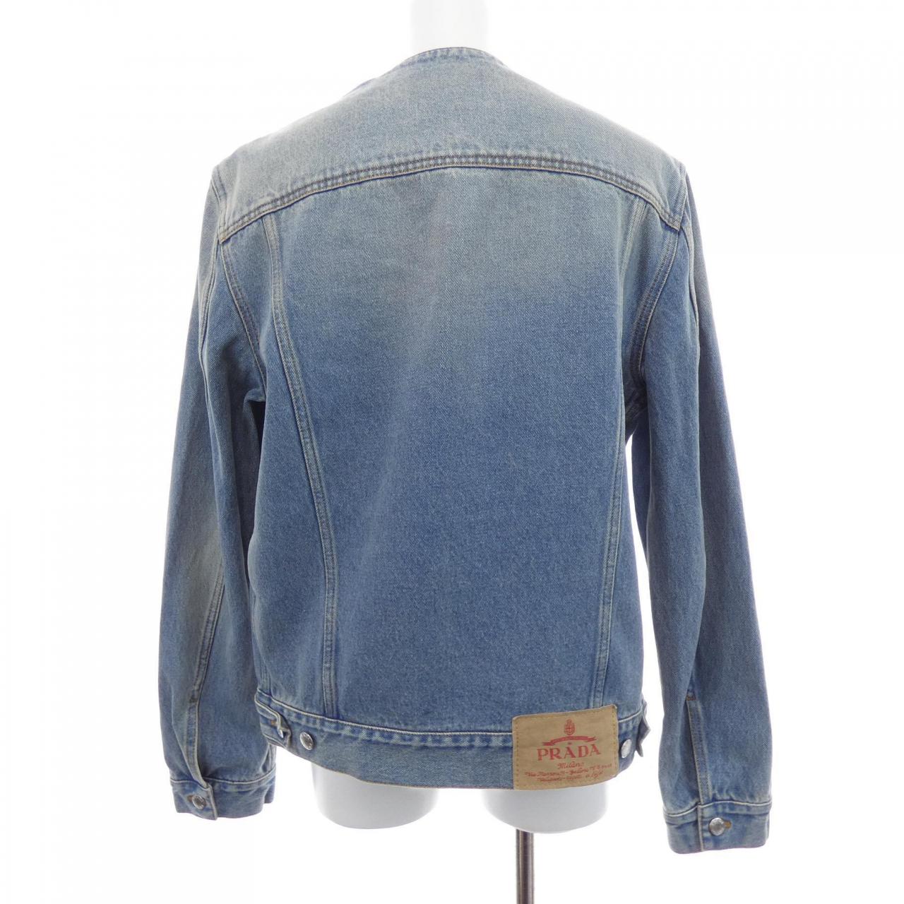 プラダ PRADA トライアングルロゴ GEB229 S231 12K1 デニムジャケット