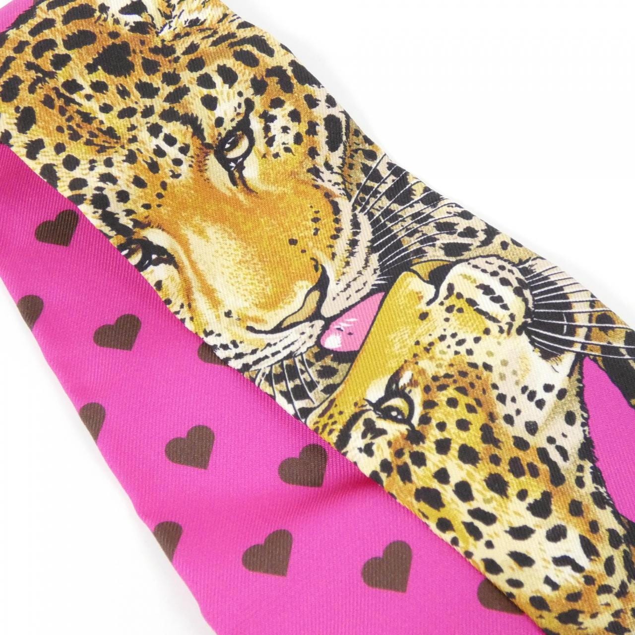 エルメス JUNGLE LOVE LOVE ツイリー 063513S スカーフ