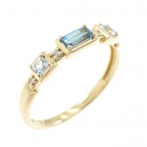 ヴァンドーム ブルートパーズ リング