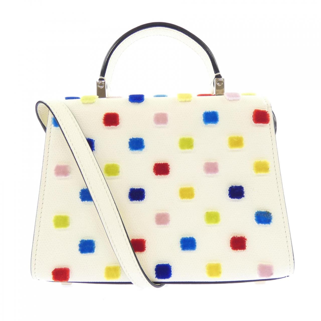ヴァレクストラ VALEXTRA イジイデ ISIDE ポルカドット POLKA DOT V5E23 BAG