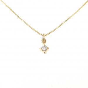 アガット ダイヤモンド ネックレス 0.05CT