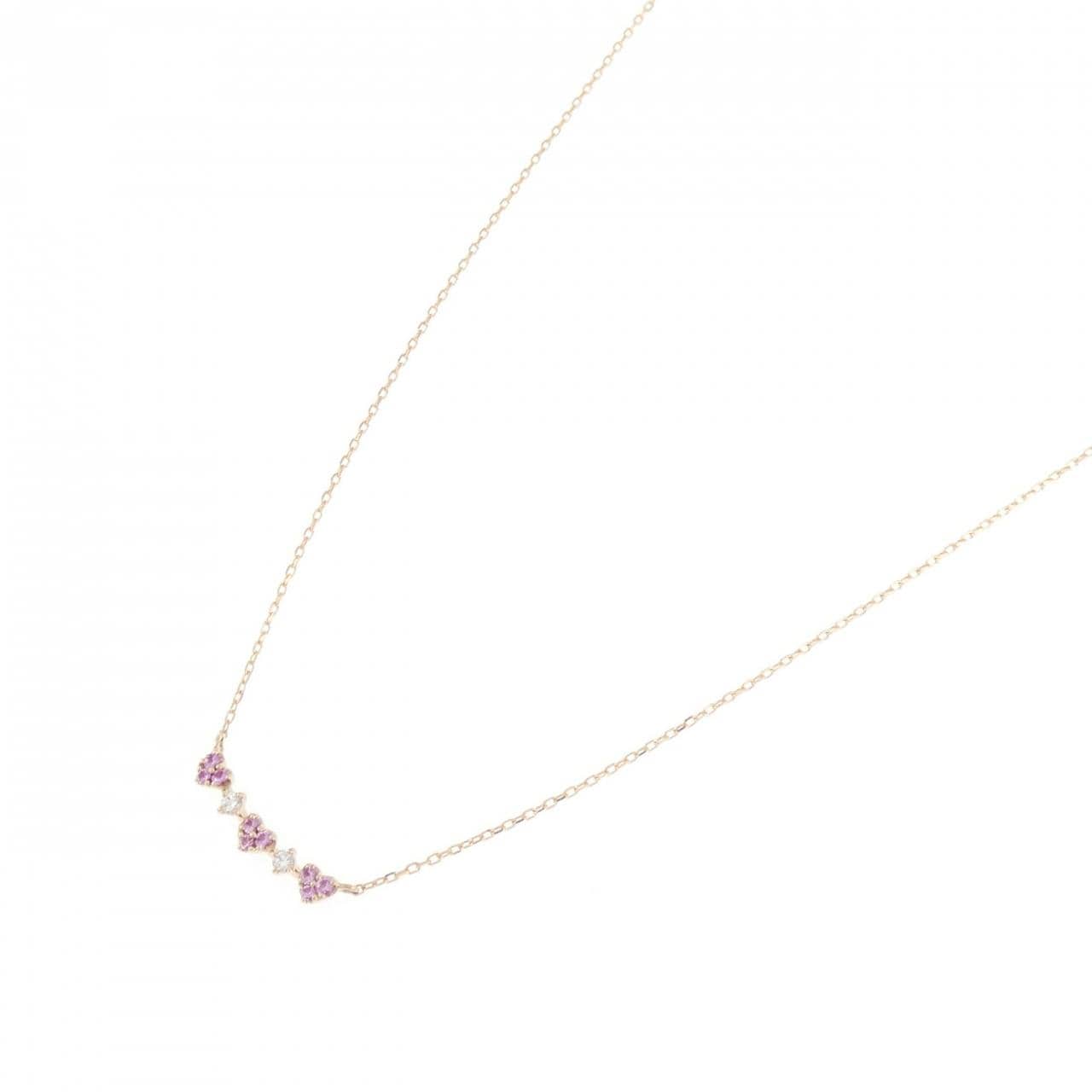 ポンテヴェキオ サファイヤ ネックレス 0.07CT