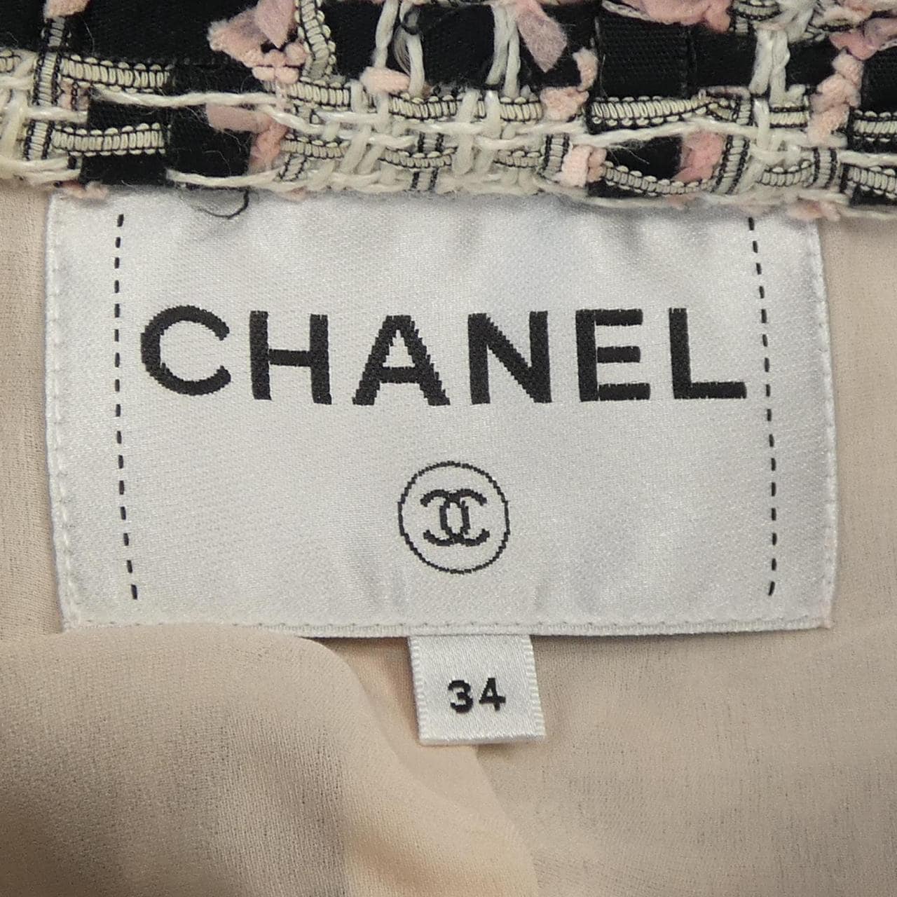 シャネル CHANEL P63285V48680 20P ノーカラージャケット