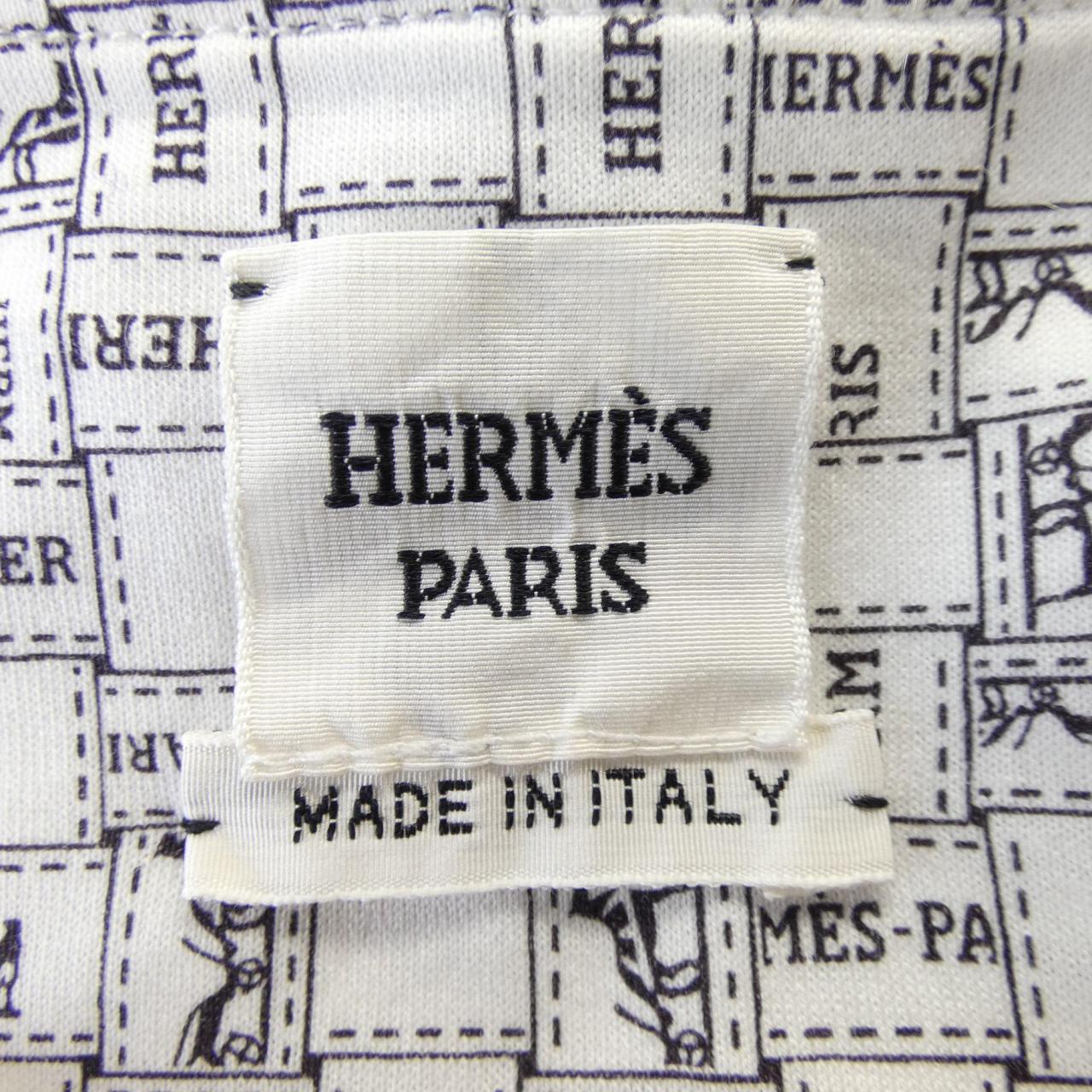 エルメス HERMES BOLDUC AU CARRE ボルデュックチェック 5E4645DK Tシャツ