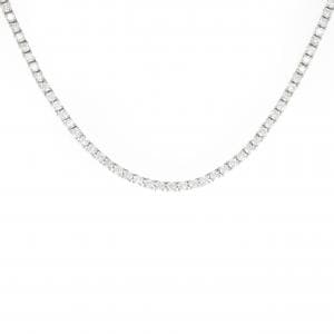 K18WG ダイヤモンド ネックレス 13.59CT