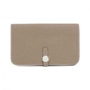 HERMES bifold long wallet