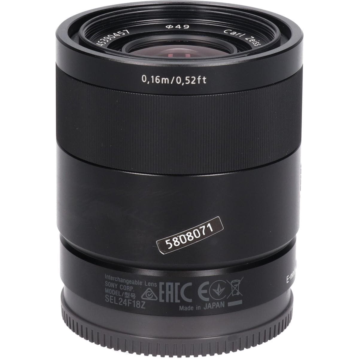E24mm F1.8ZA(SEL24F18Z)