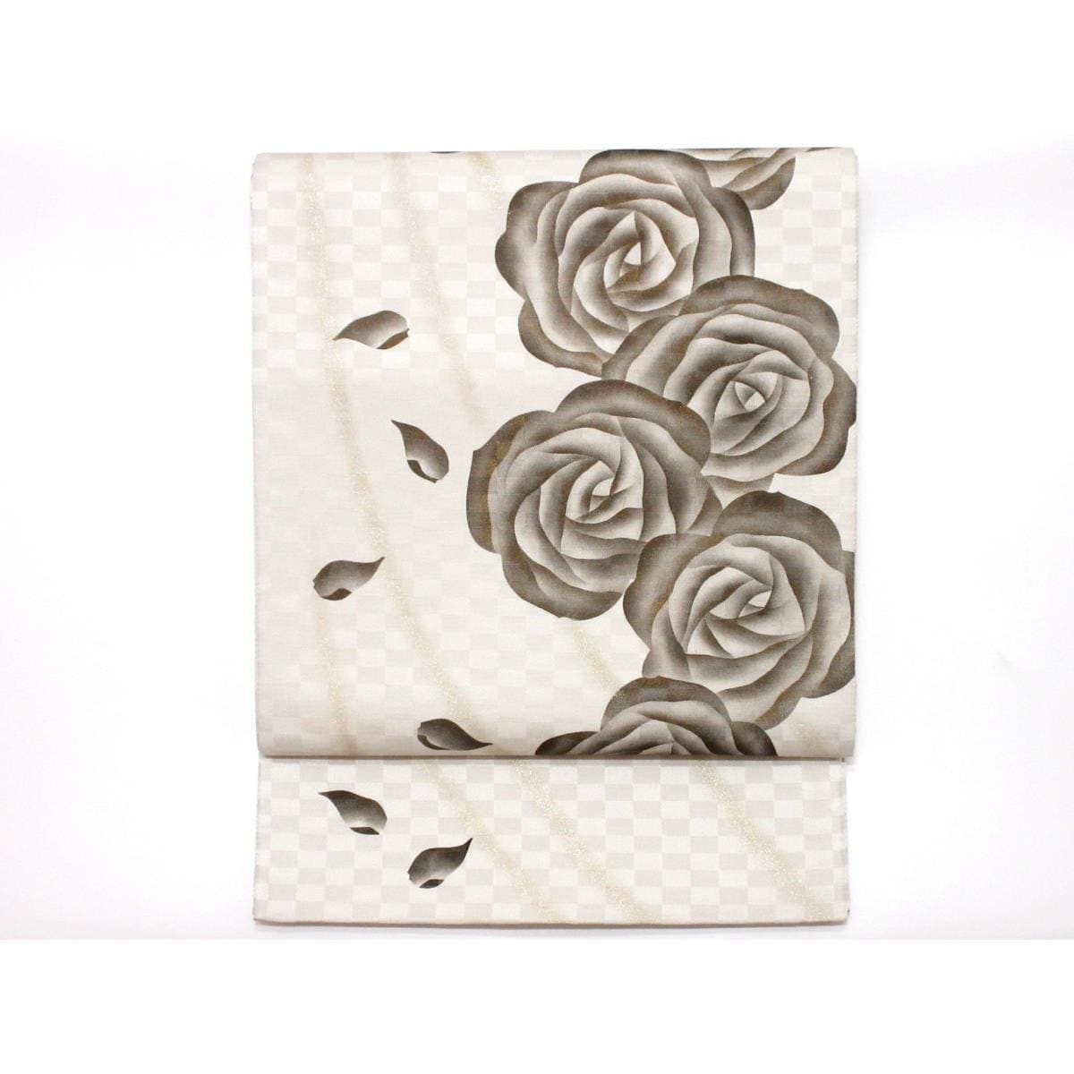 【未使用品】袋帯　染帯　友禅金彩加工