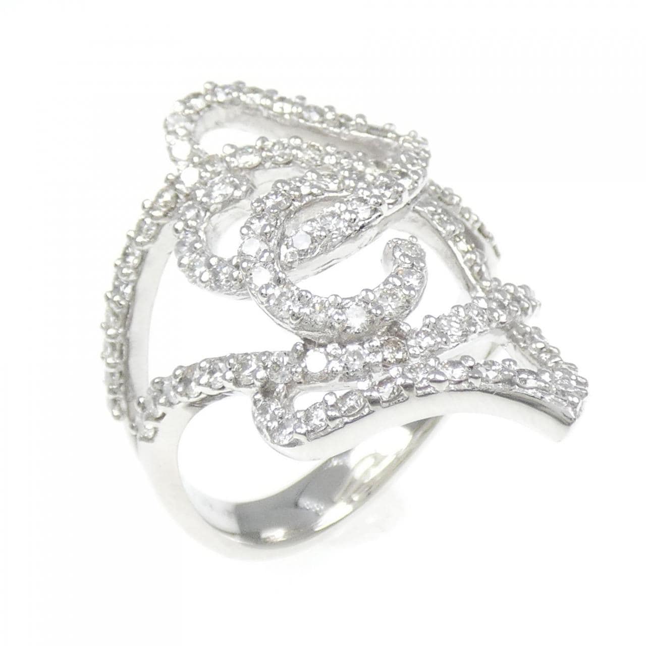 PT900 ハート ダイヤモンド リング 1.09CT