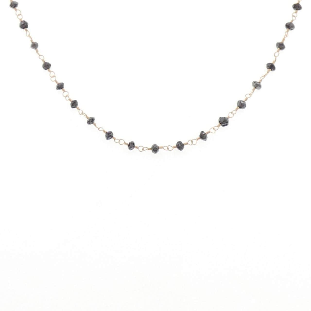 K18PG ダイヤモンド ネックレス 5.20CT