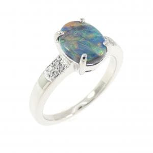 PT900 ブラックオパール リング 0.97CT