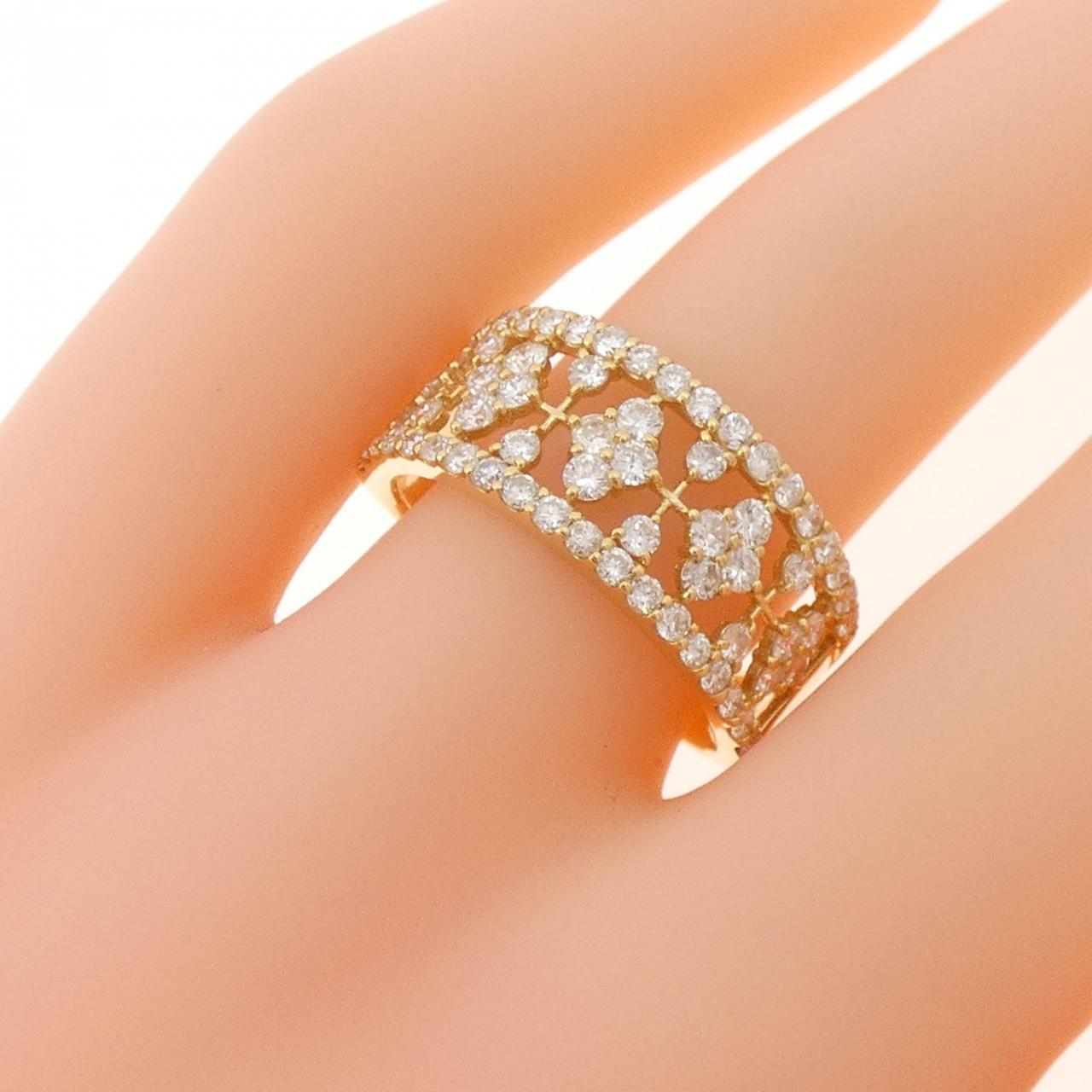 K18YG ダイヤモンド リング 1.00CT