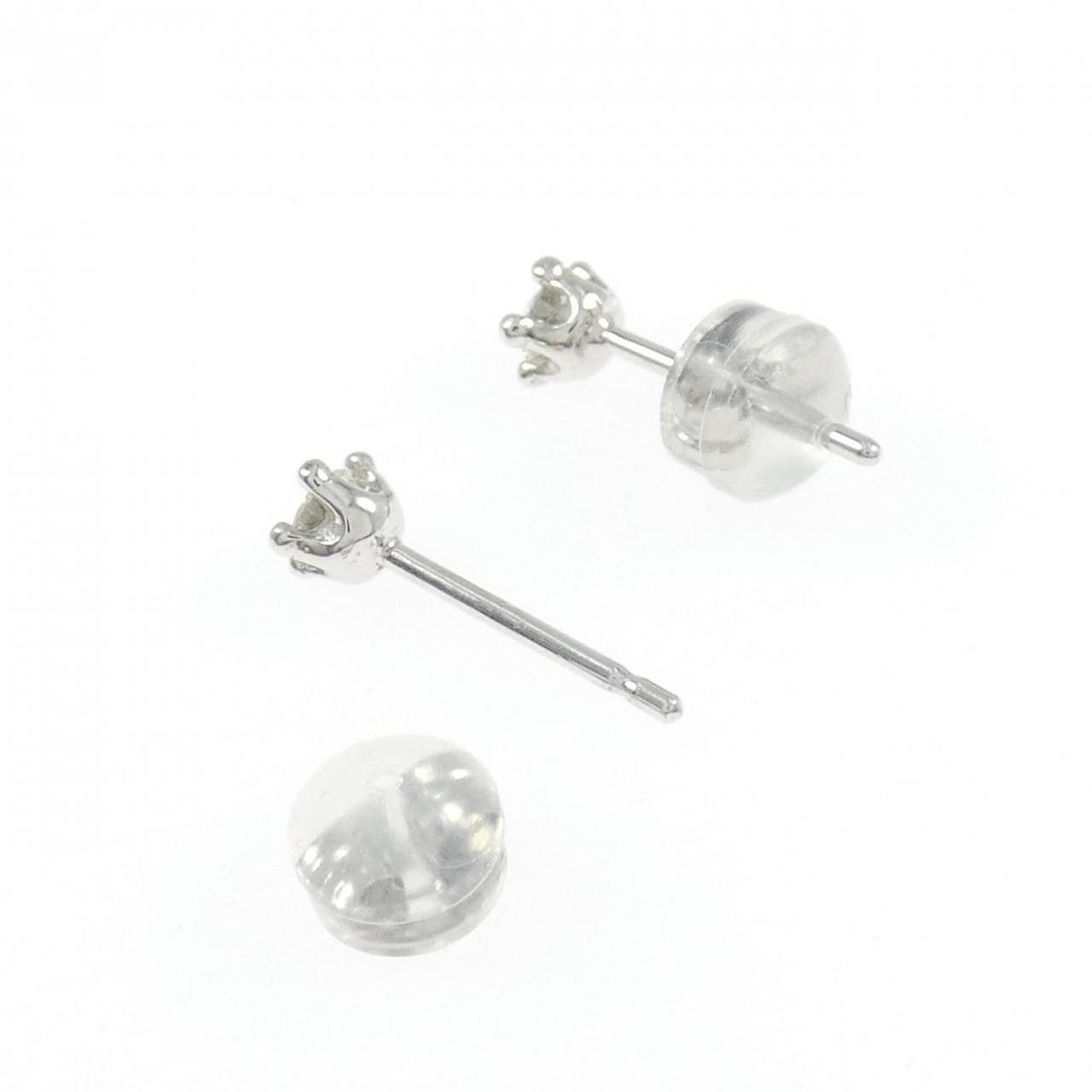 PT900 ダイヤモンド ピアス 0.22CT