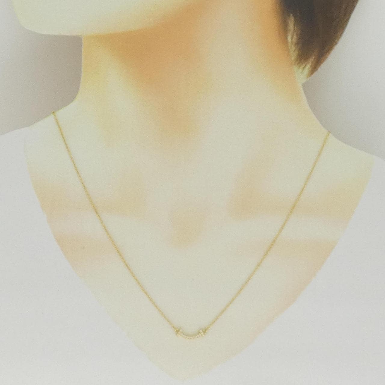 ティファニー Tスマイル ミニ ネックレス