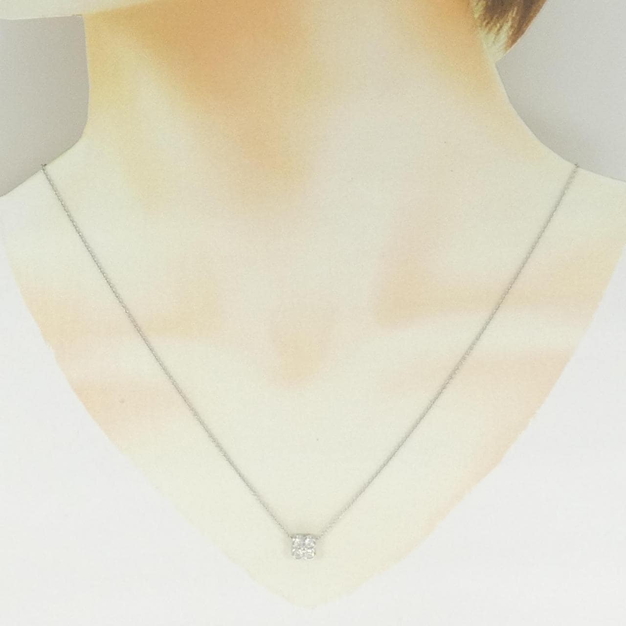 ティファニー 4ベゼル ネックレス